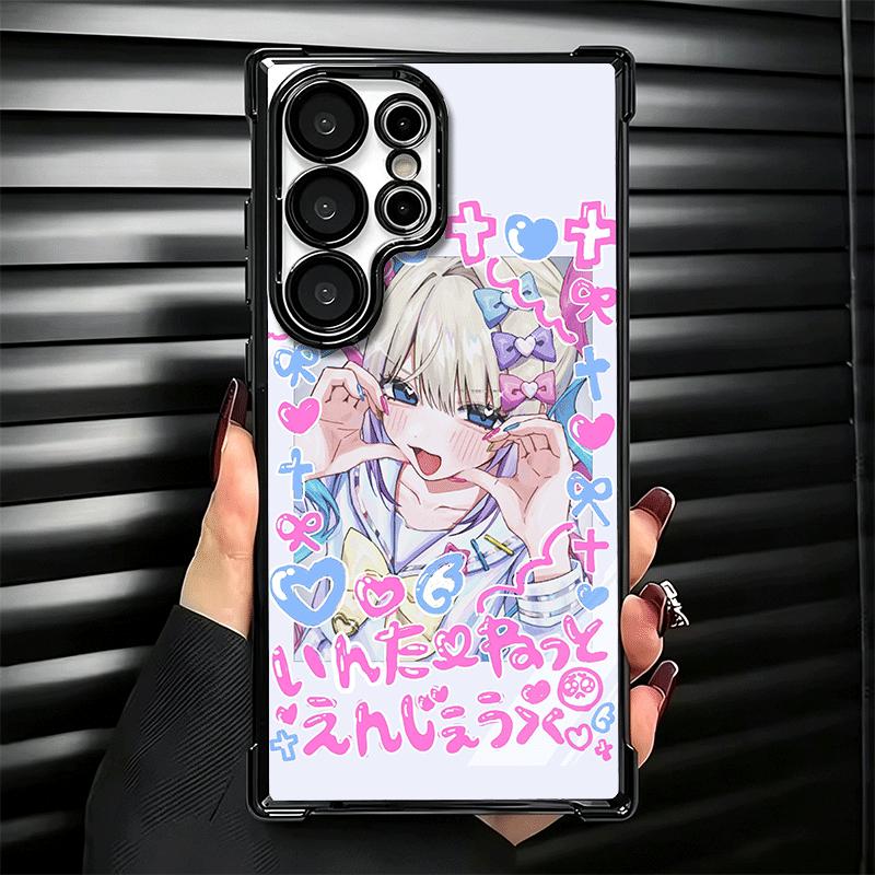 Needy Girl Streamer Overload Soft Phone Case For Samsung Galaxy S26 Ultra S25 Edge S24 FE S23 Plus S22 S21 + S20 Plating Anti-Fa