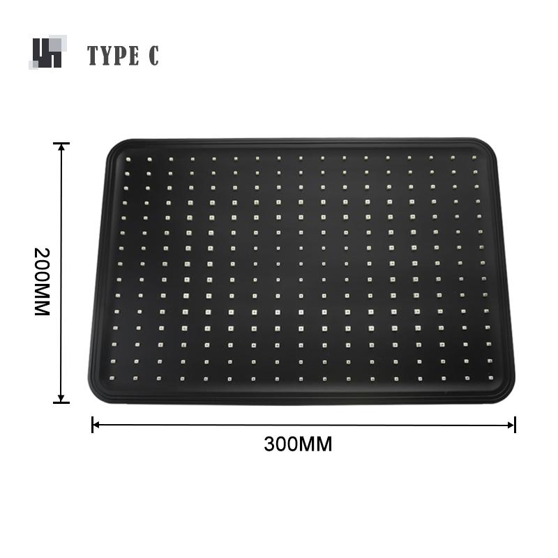 8/10/12 Inch Rainfall Shower Head Round Square ABS Rain Shower Head Pressurized Big Overhead Shower Black Chrome Gold Grey