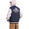 Anta Comfortable Casual Simple Letter Print Loose Baseball Jacket Men Jackets Blue 152518707S-2