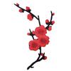 Plum Blossom Velcro Embroidered Patch for DIY Clothing & Accessories