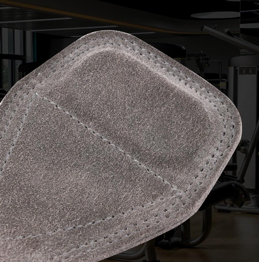 Benutzerdefiniertes Logo Gymnastik Handgriffe Leder Power Lifting Griffe Gewichtheberhandschuhe Langhantelgriffe