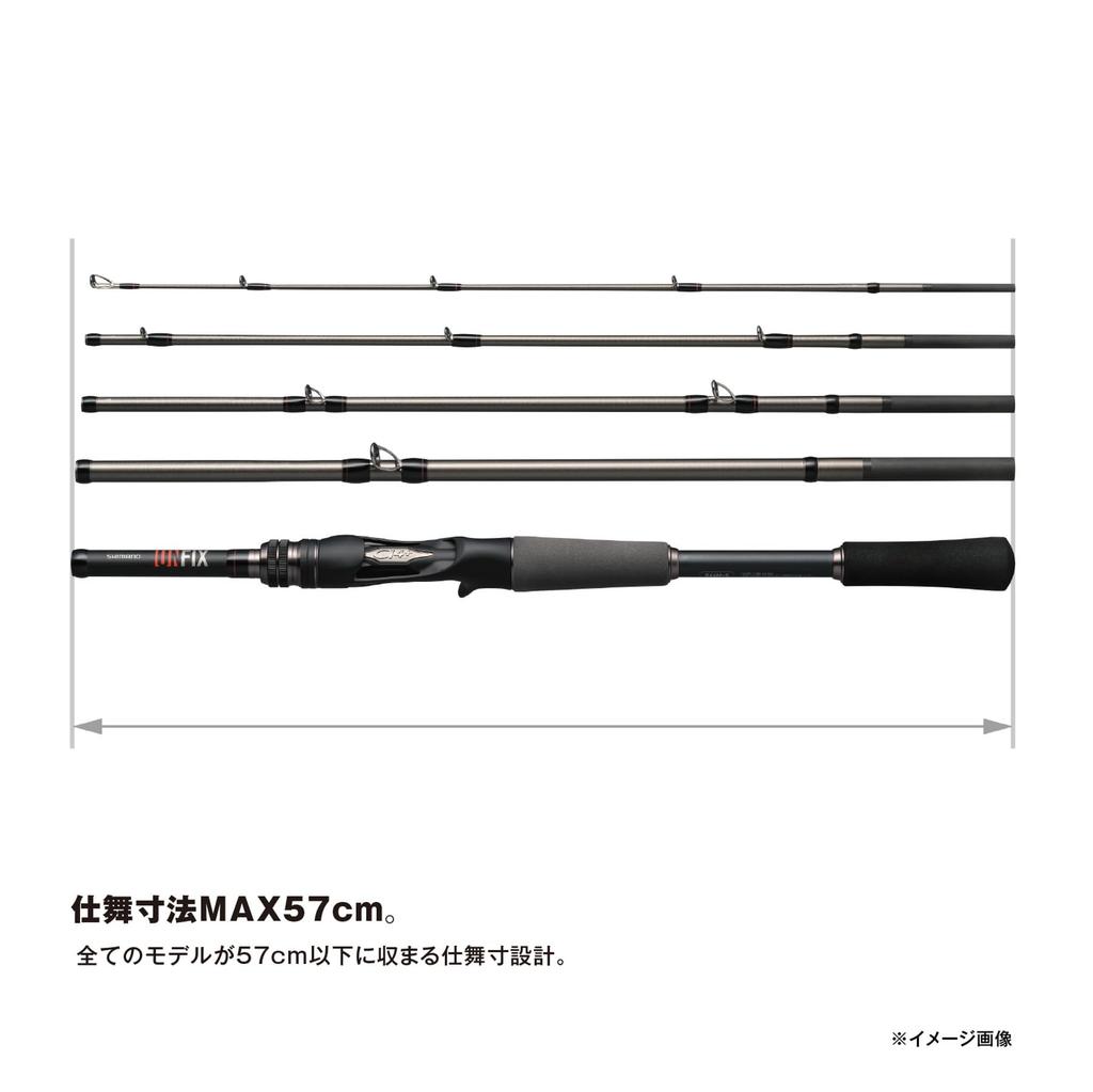 Shimano Freestyle Rod 24 Unfix B66M-5