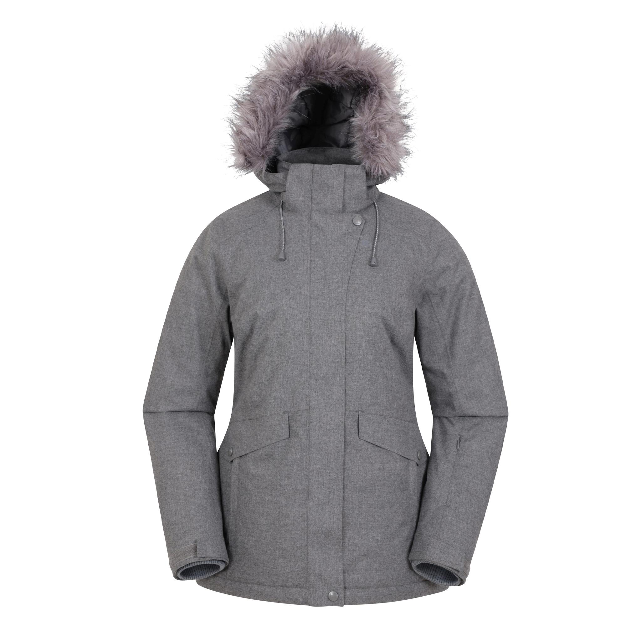 Giacca da sci impermeabile Mountain Warehouse Snow II da donna/signora 18 UK grigio