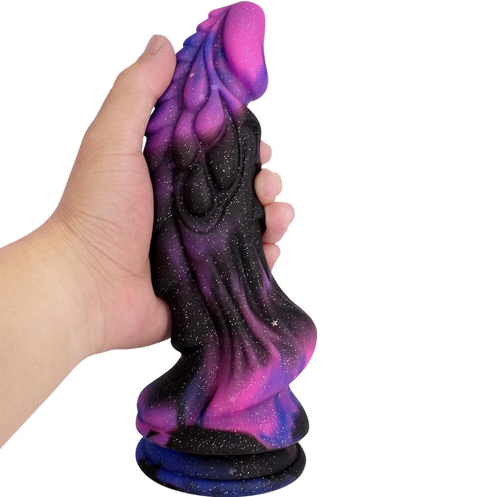 Star Abnormity Simulation Silicone Dildo Thick Long Female Masturbator Anal Plug Expansion Anal Female Sex Toys