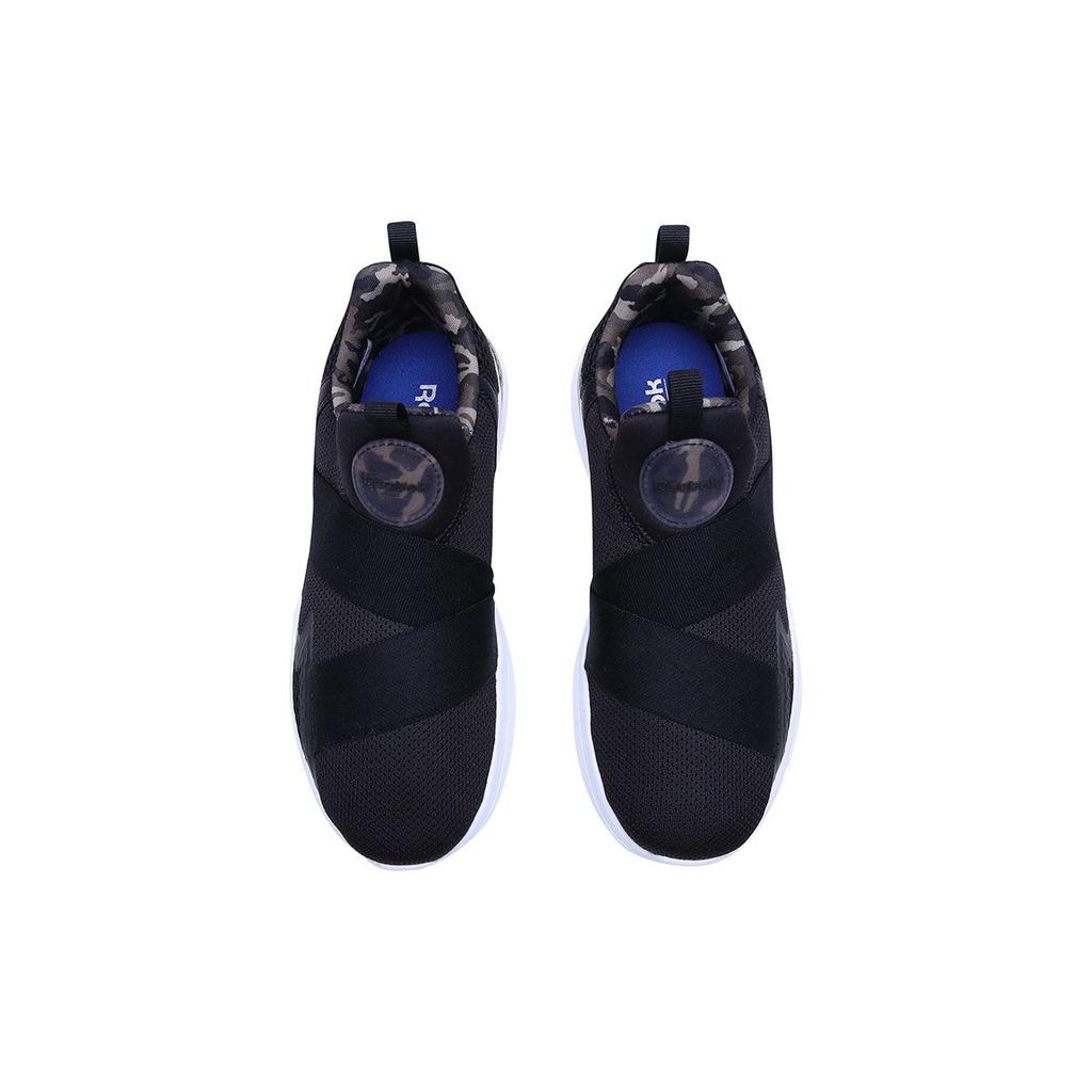 Reebok Royal Astrostorm Mesh Round Toe Breathable Lightweight Low Top Casual Shoes Unisex Sneaker Black DV4202