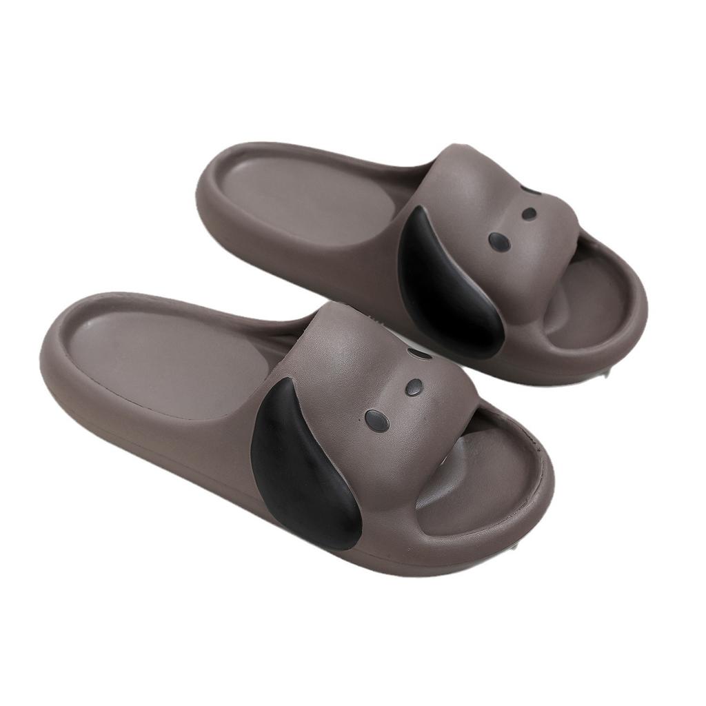 Letní pohodlné vnitřní tlustá podrážka EVA materiál Domácí pantofle s měkkou podrážkou, protiskluzové, zvýšená odolnost proti opotřebení, neformální módní pantofle