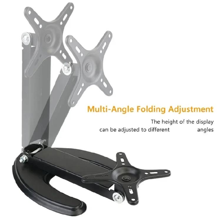 Monitor Stand Bracket Desktop Foldable Shelf PC Flat Holder Hanger Adjustable Monitor Stand Ergonomic Holder Accessories
