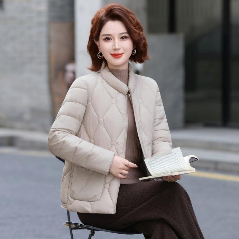 short cotton-padded jacket, small temperament, winter stand-up collar cotton-padded jacket to keep warm, new down cotton-padded jacket for women
