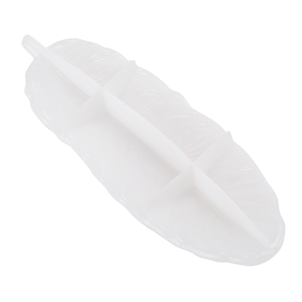 

Силиконовая форма DIY Зеркальная полупрозрачная поверхность AB Клеевой диск Форма Перо Плита для оперения Изготовление поделок