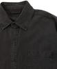 Arcane Punk Pigment Coated Shirt Charcoal