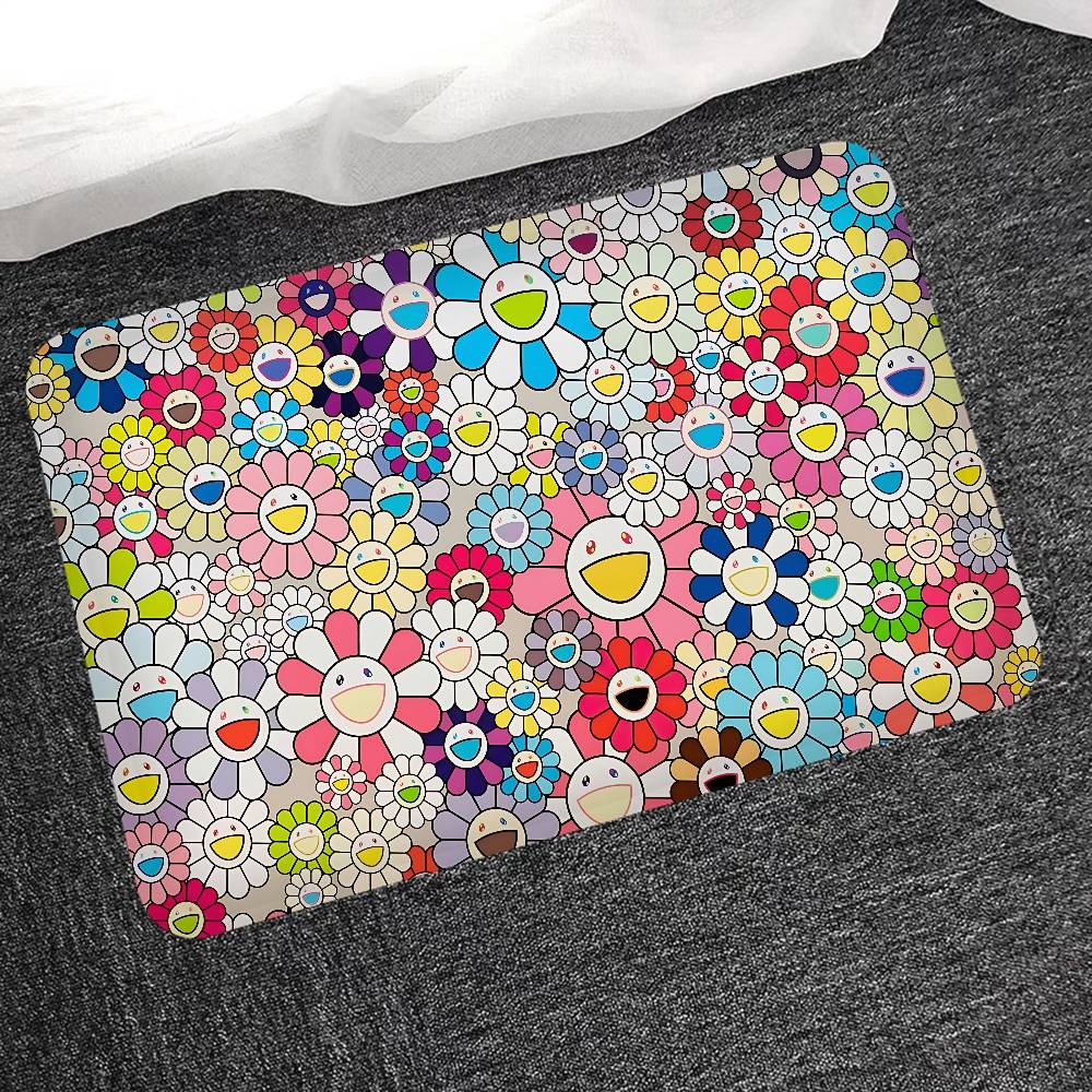 T-Takashis M-Murakamis Cartoon Floor Carpet Nordic Style Home Doormat Bathroom-Toilet Mats Bedroom Hotel Decor Mat