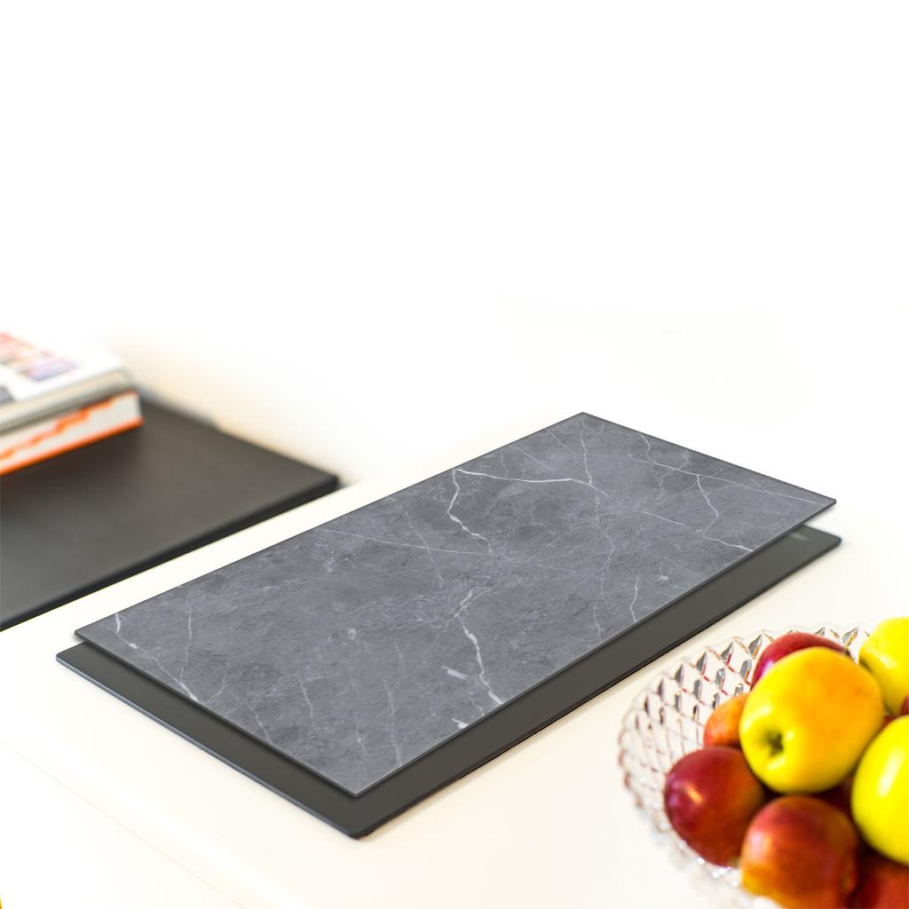GLAS-SCHNEIDEBRETT 30x52 Marmor