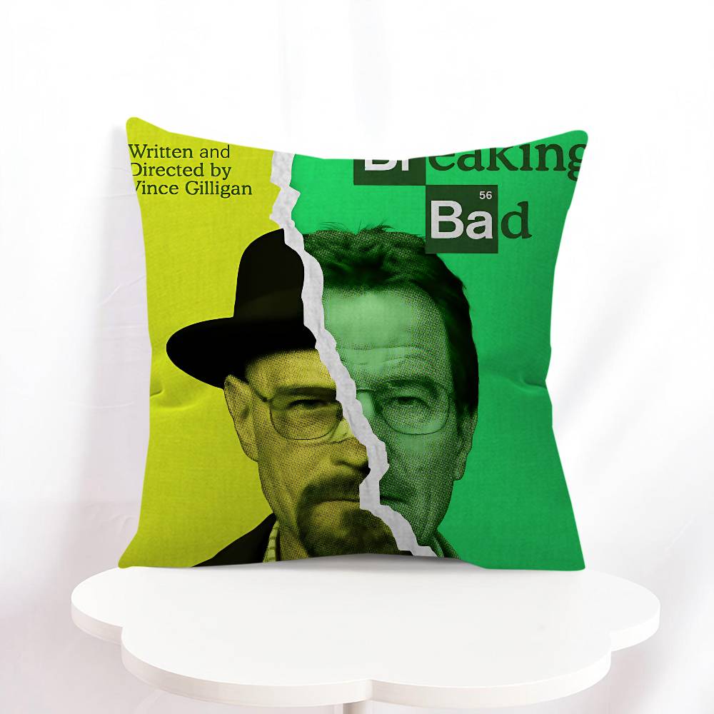 Film B-Breaking B-Bad Dekorativ Rumsestetik Kuddfodral Heminredning Sovrum Soffa Säng Soffa Kuddfodral 45x45