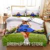 3D Print Megan Moroney Am I Okay Bedding Set Single Twin Full Queen King Size Bed Set Adult Bedroom Duvetcover Sets Anime B