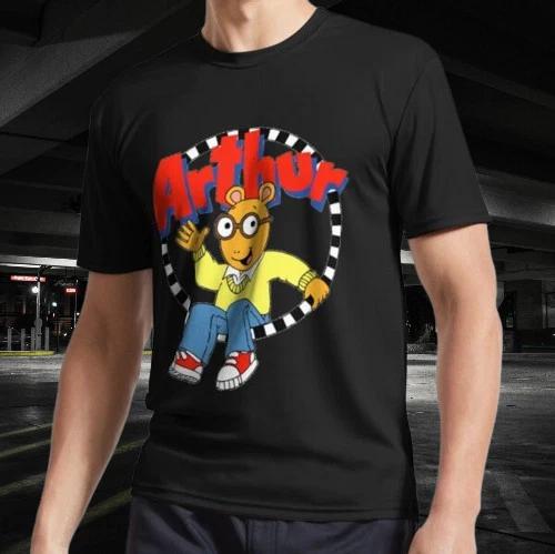 Arthur Logo Active T-Shirt Funny Size Mode American T-shirt 2XL