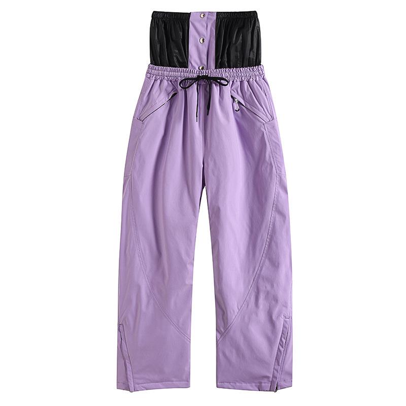 Unisex Waterproof Winter Ski Pants - Warm, Thick, Loose Fit