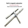 1/4" magnetischer elektrischer Schraubendreher-Bit-Adapter - 6,35mm Schnellwechsel-Verlängerungsstange für Bohrmaschine.