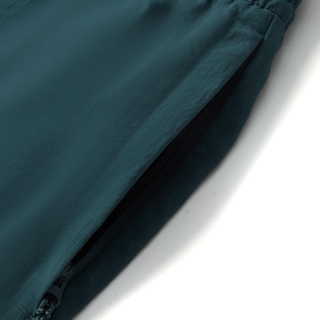 Li-Ning Comfortable Simple Breathable Mid-Waist Five-Point Shorts Men Shorts Dark-Reef-Green AKSV301-5