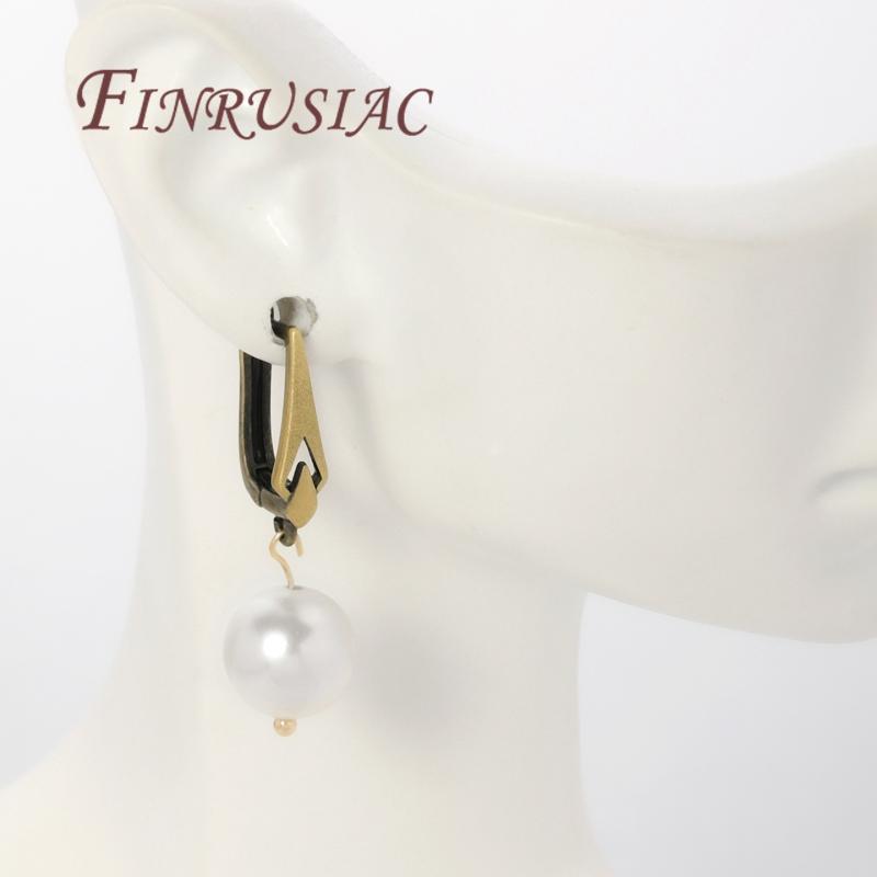 Accessories For Earrings NEW Antique Bronze Earrings Findings For DIY Woman Jewelry Earring Hooks Clasp Earring Fixtures