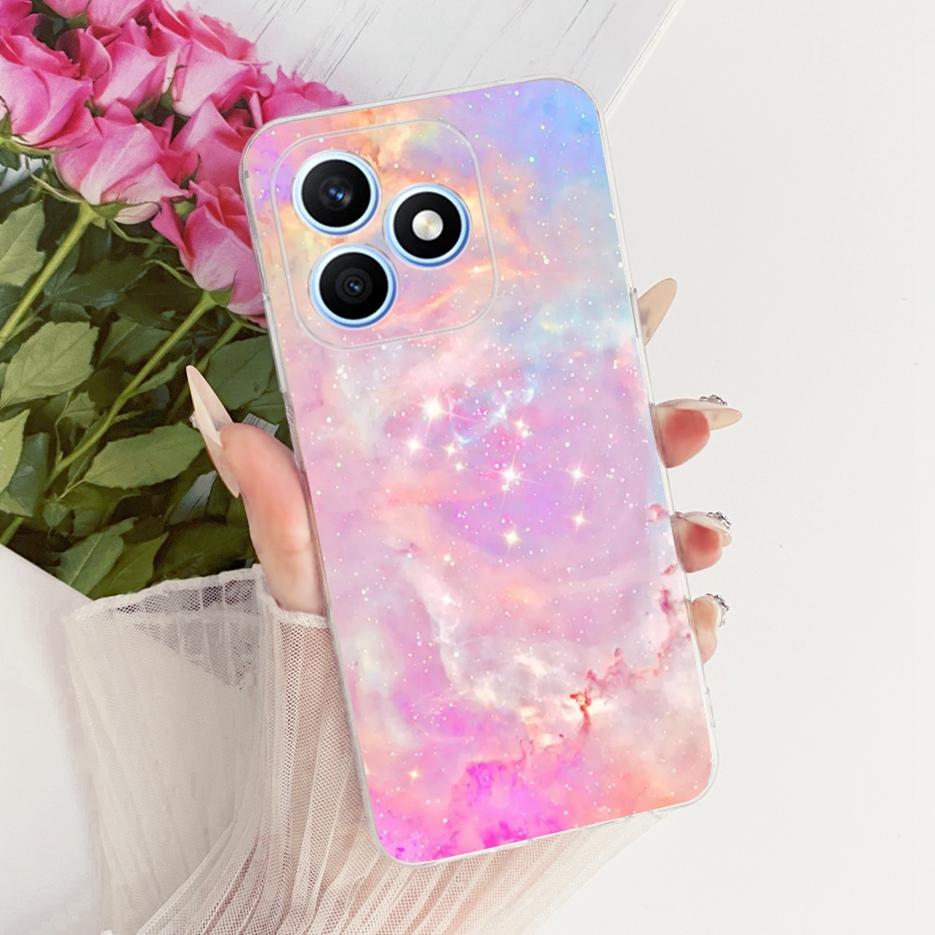 For Honor X8d 4G Case Cool Fashion Painted Cover 6.77'' Soft Silicone Phone Case For Honor X8d X 8d HonorX8d 4G Back Cover Coque