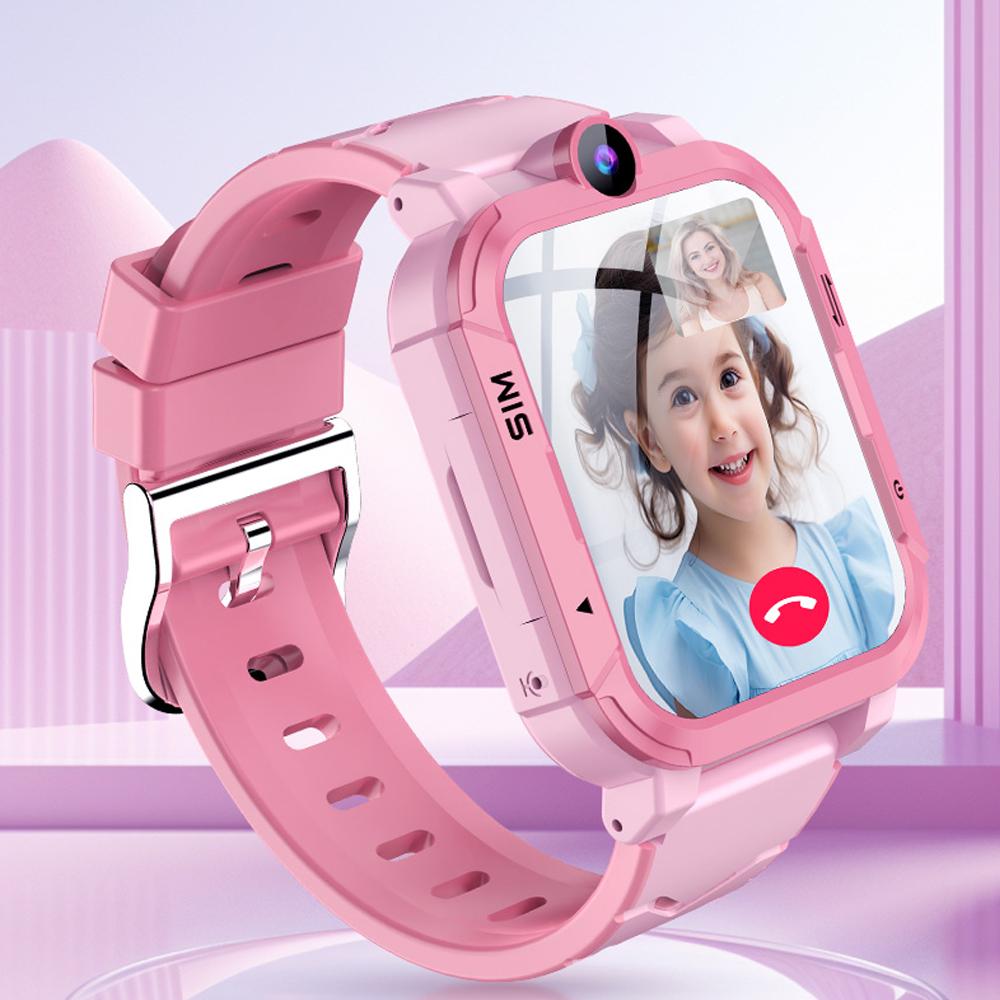 4G Kids Smart Watch Phone 1+8GB GPS WiFi Tracker Location Video Call SOS Call Back Monitor APP Dowload Children Smartwatch Gifts