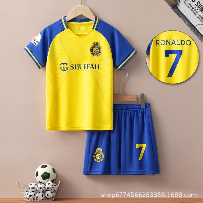 

Youth Soccer Training Jersey Set Short Sleeve Top and Shorts Lightweight Breathable Fabric Suitable for Sports Practice and Outdoor Activities 24 жовтий