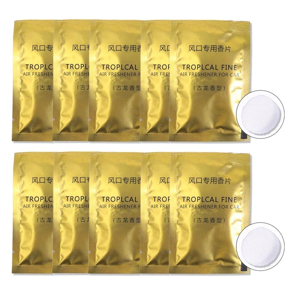 Fragrance Tablets for Car Air Outlet Universal Air Freshener Car Vents Aromatherapy Clip Perfume Diffuser Fragrance Supplement