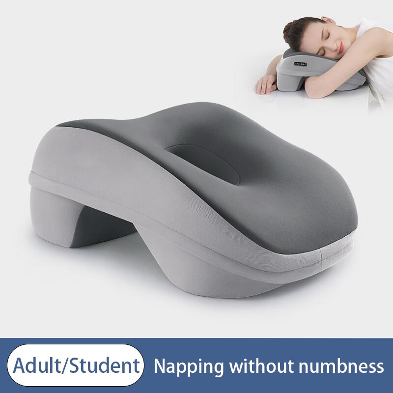 

Office Nap Pillow, Summer Nap Pillow, Special Pillow for Lunch Break on the Table, Work Station Sleeping Artifact, Student Nap P 25x20x15cm світло-сірий колір