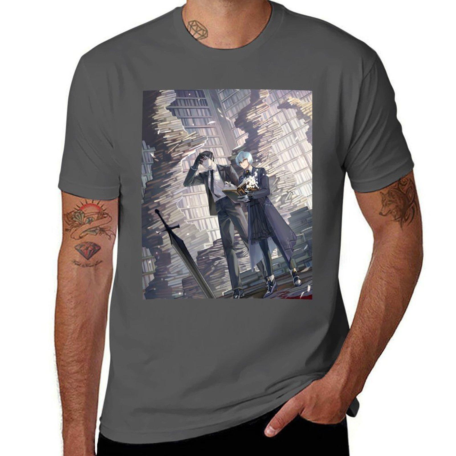 

Roland Angela in da house Library of ruina TShirt Casual Everyday Short Sleeve TShirt 4XL