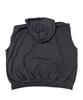 Sk8Er Rock Forced Happiness Sweat Hood Vest ((Black))