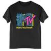 Herreklær Retro T-skjorte Vintage Rock Hip Hop TV T-skjorte Sommer Unisex Casual T-skjorte MTV Music Television Grafiske T-skjorter Tees