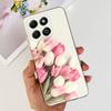 Flower Butterfly Women Fashion Back Cover For Huawei Honor X6b X6a Plus HonorX6 4G 5G Phone Funda Transparent Soft TPU Silicone