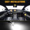 20Pcs T10 W5W LED Bulbs COB Car Lights Wedge Side Bulb Parking Lights White Auto License Plate Lamps Dome Read Lights