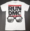 RUN DMC JAM MASTER JAY T-Shirt Retro Hip Hop Rap Rock Weiß Herren Klein Neu