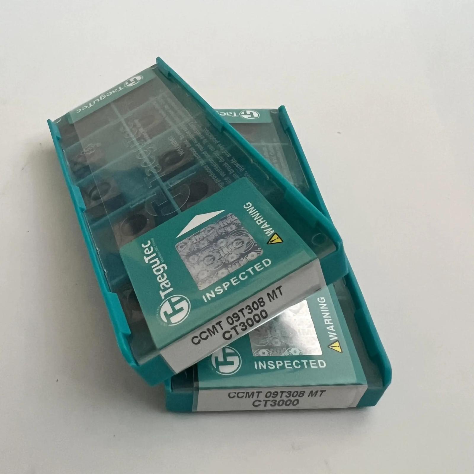 

TaeguTec / CCMT09T308MT CT3000 /Original genuine CNC alloy blade 10 PCS