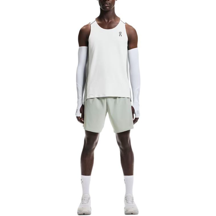 On Performance Quick-Dry Slim-Fit Mid-Waist Drawstring Three-Quarter Sports Shorts Men shorts 1MF10104420