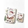 Christmas Santa Claus & Snowman Foldable Makeup Vanity Mirror