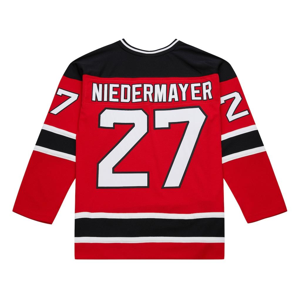 

Hockey Jersey Red with Black/White Accents Throwback Design Athletic Jersey for Fans & Collectors 3d Prints V-neck T Shirt XS