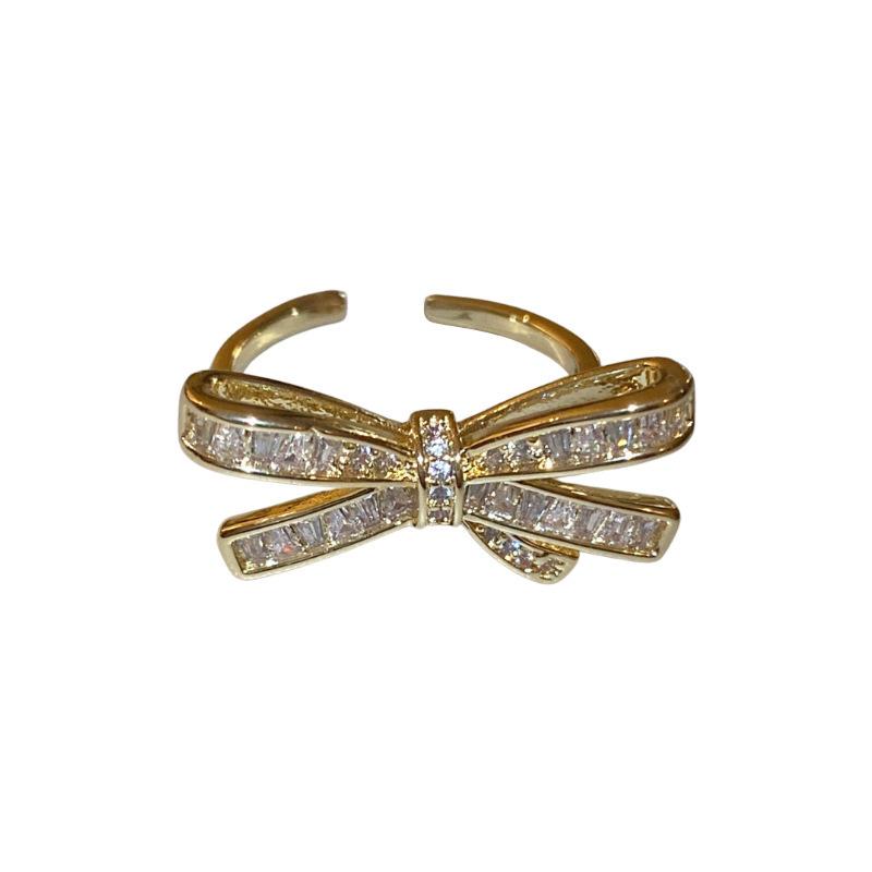 Открытое кольцо в виде бабочки, модное женское индивидуальное кольцо ONE SIZE