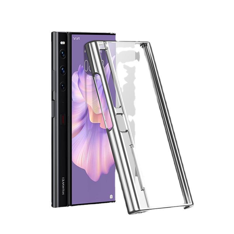Applicable to Huawei mateXS2 folding mobile phone case electroplating Huawei mateXS2T transparent anti-drop protective case