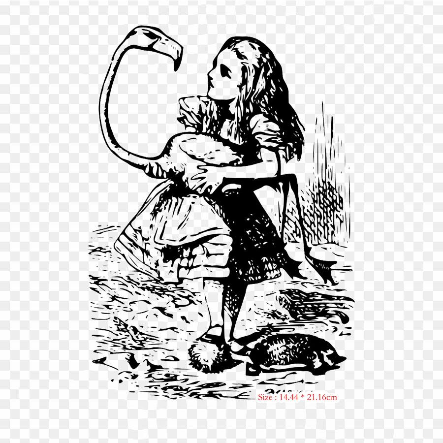 

Алиса Приключения Алисы в Стране Чудес Приключения Алисы Утюг на теплопередаче Печать Виниловые нашивки Наклейка для одежды Аппликации «сделай сам» Моющиеся нашивки