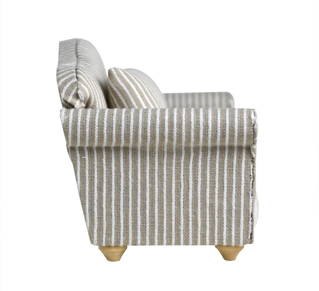 starPG Dollhouse Scenery Series Scale Miniature Wooden Furniture Sofa 1/12 (Double (A))