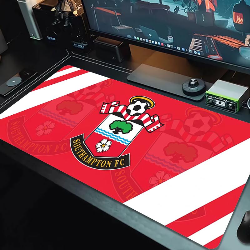 Southampton FC Mouse Pad Large Gaming Table Cushion Non-slip Laptop Tablet Big Mousepad XXL Mat Mini PC Playmat With Lock edge_xia
