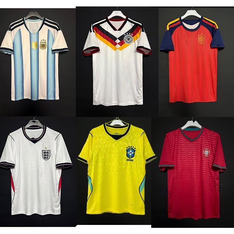 Mens National Team Football Jerseys Striped Sports Shirts Soccer Training Match
