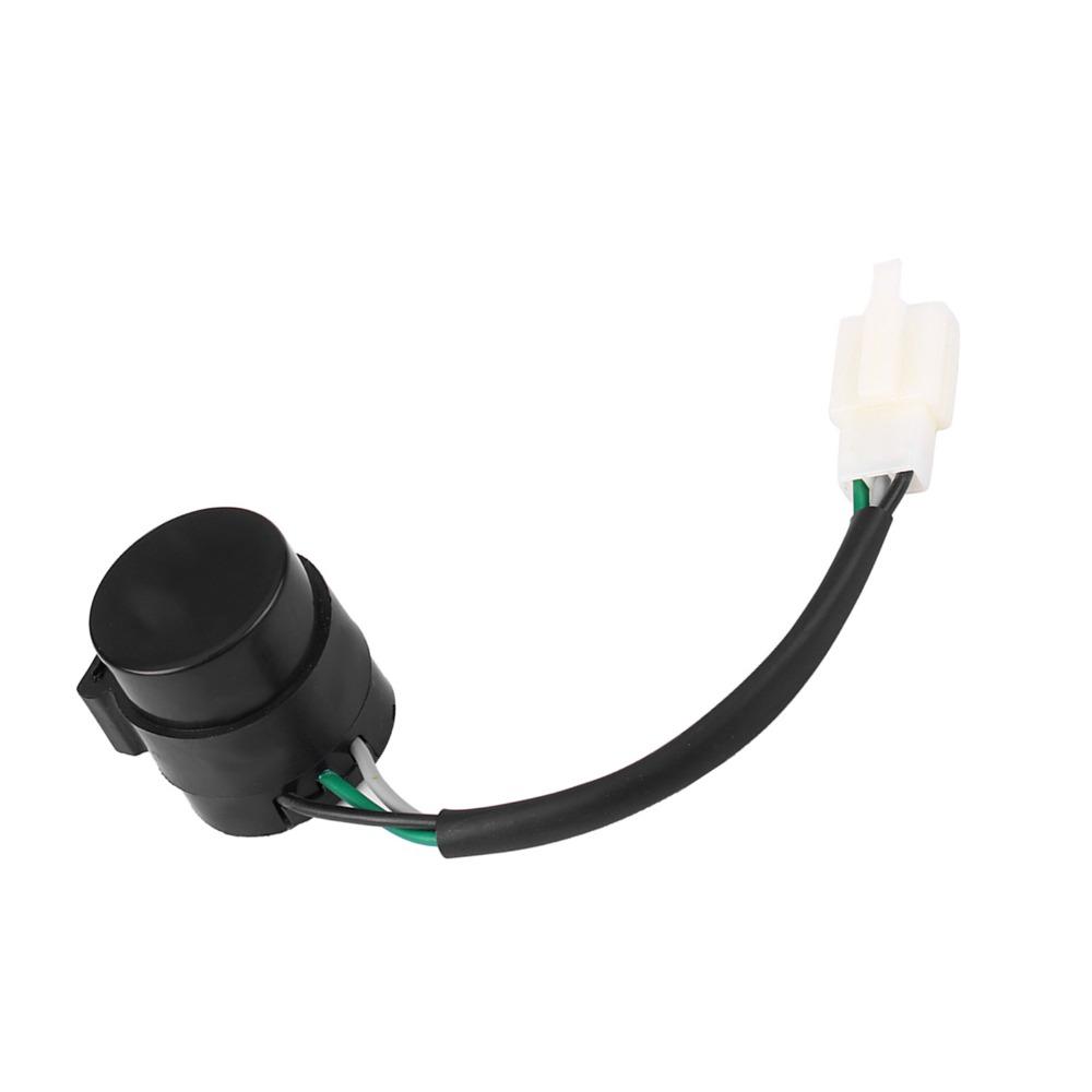 Round Shape Turn Signal Flasher Relay GY6 Engines Compatible 3 Pins Flasher Relay For Scooters