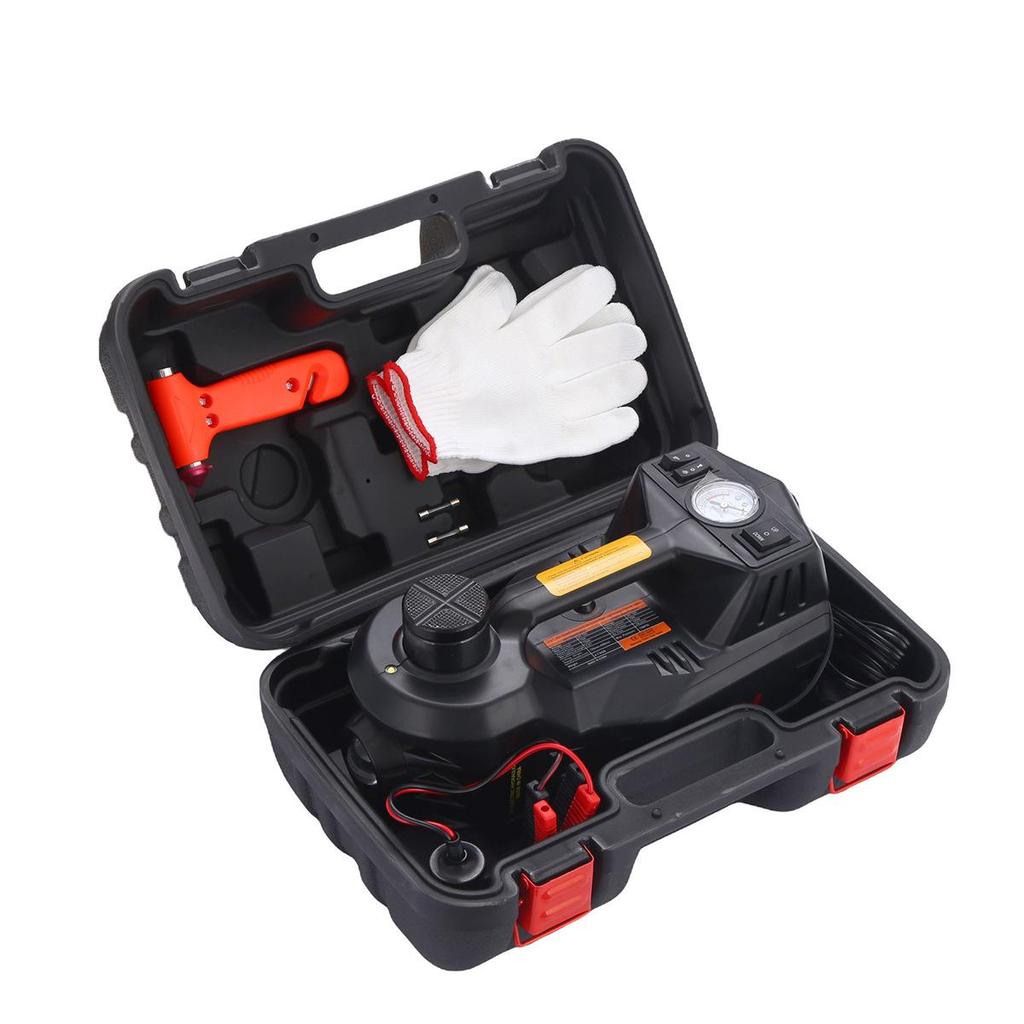Electric Hydraulic Car Jack: Liftable Emergency Tool 53cm Set