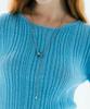 Pearly More Heart Magnet Drop Necklace_Pm24N008Wt