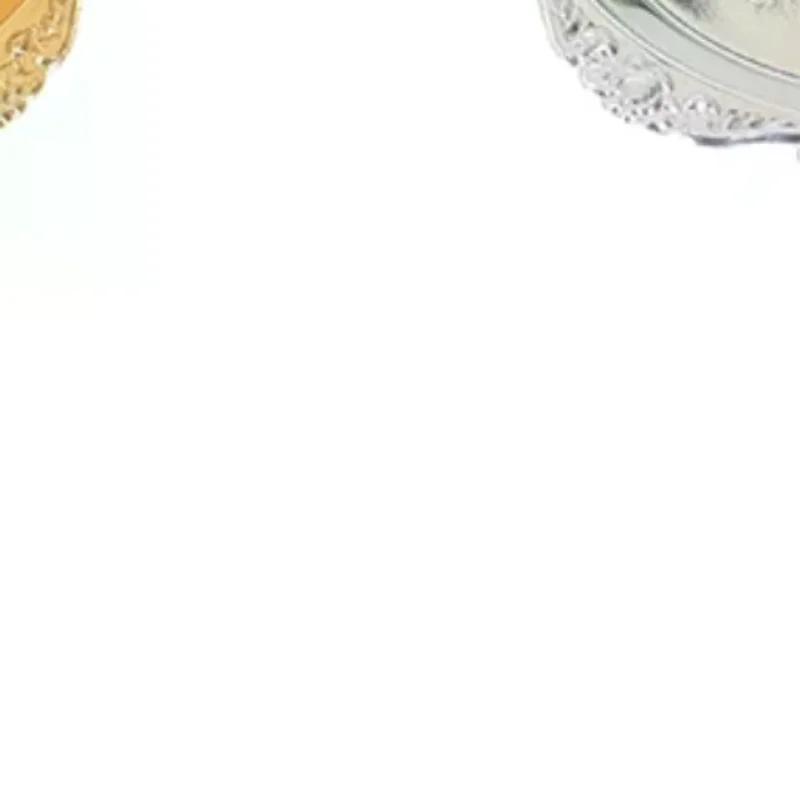 Bandeja de ferro dourada prateada Prato brilhante para decoração Enfeites Buffet Bolo de frutas Suprimentos para festas Sobremesa Diversos Pratos de armazenamento