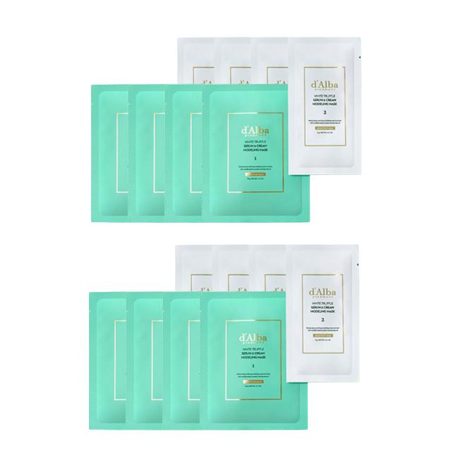 d’Alba White Truffle Serum & Cream Modeling Mask 66g (Soothing/Cooling · Nutrition/Moisture)  (7 Options)