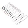 8Pcs Induction Heater Coil 2.5mm Brass Core 4 Types Set Kit for Bolts Nuts Removal